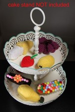 Hand knitted food fruits - knitted, /