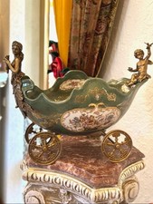 Antique Faience Bronze Figural