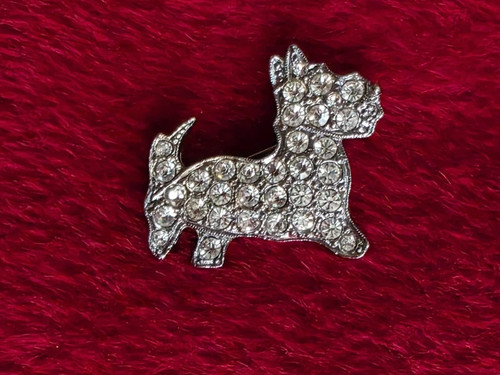 Butler wilson scottie dog - &,