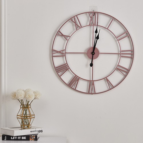 80cm large metal - large, clock