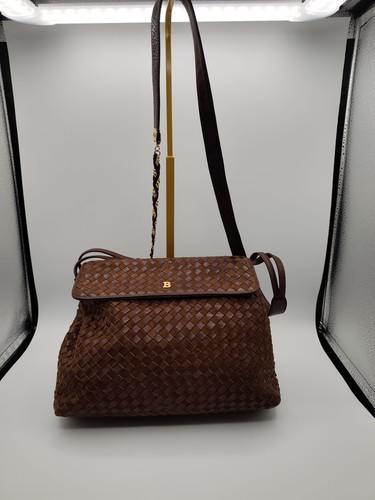 Bally brown woven leather - bally,