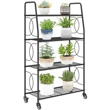 Outsunny 4-Tier Metal Plant