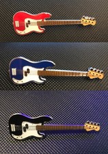 BASS GUITAR VARIOUS COLOURS