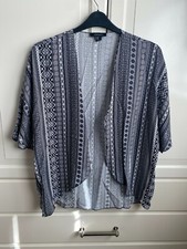 Large Black and White Kimono Primark