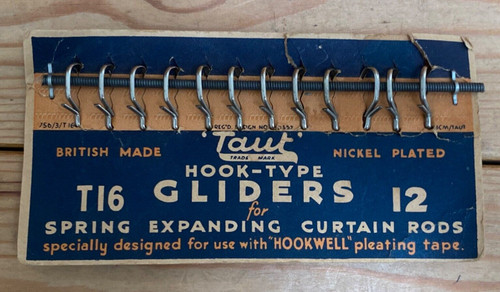 Vintage taut curtain rod - 'taut',