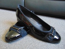 Ladies gabor black patent - ladies,