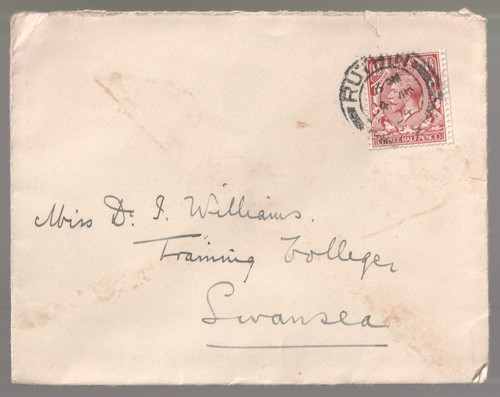 1924 kgv ruthin cover - 1924,