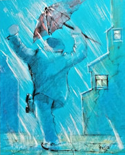 RICHARD HUBBARD Signed 25x20cm