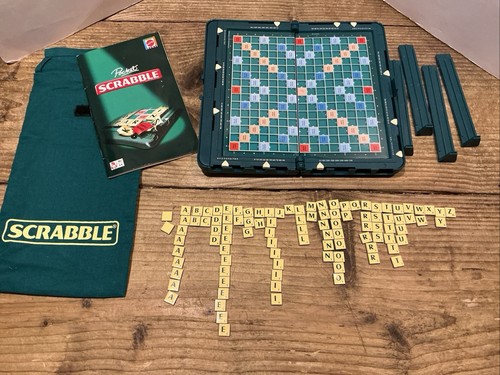 Vintage pocket scrabble travel - vintage,
