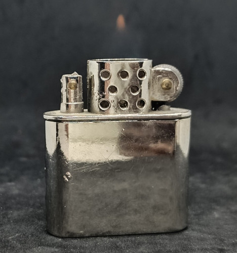 Antique vintage chrome metal - vintage,