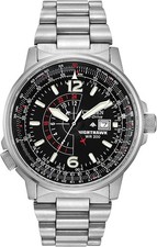 Citizen BJ7000-52E Eco-Drive Promaster Air Nighthawk Pilot Stainless Steel Watch