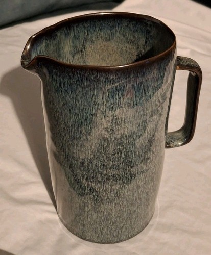 Large blue speckle glazed - speckle-glazed, jug