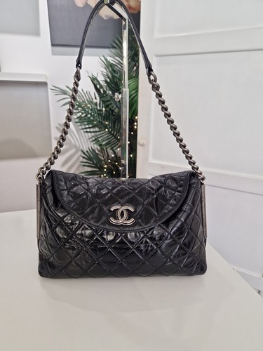Chanel black lambskin - chanel,