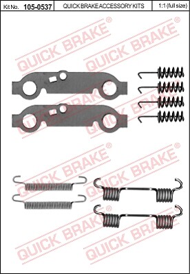 Accessory kit parking brake - accessory,