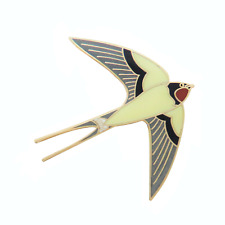 Swallow Pin Badge