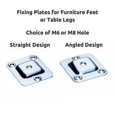 M6/M8 Fixing Mounting Plates