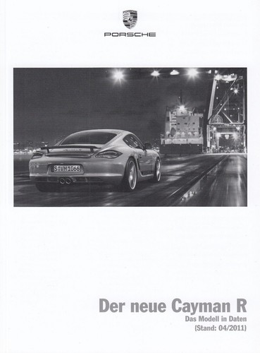 Porsche cayman coupe - cayman, r