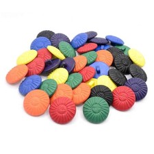 WEAVE DESIGN SHANK BUTTONS