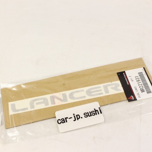 Mitsubishi genuine lancer - genuine,