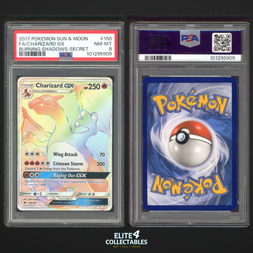 Charizard 150 147 psa 8 - -,