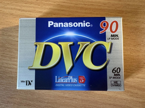 Panasonic dvc minutes - panasonic,