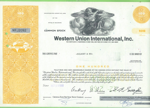 Western union international - western,