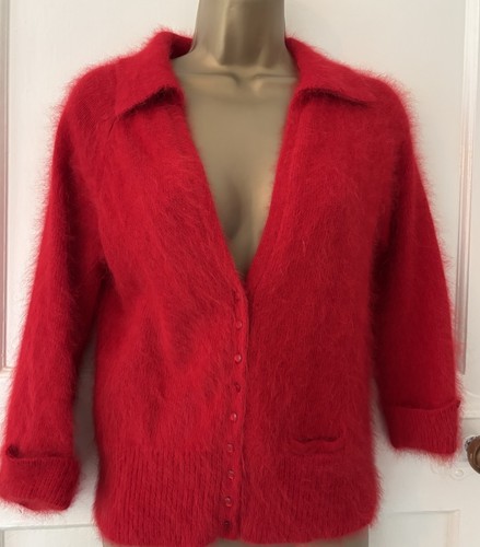 Monsoon red angora - angora, &