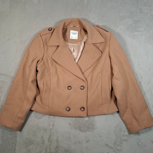Abercrombie fitch pea coat - &,