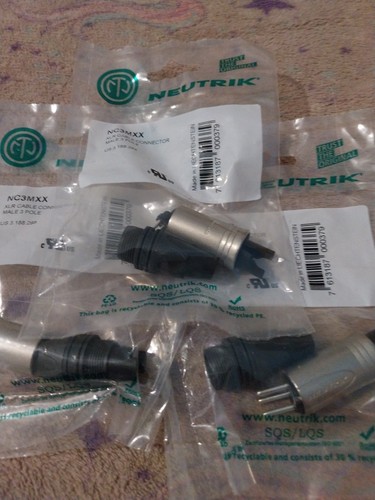 Neutrik xlr males bundle - neutrik,