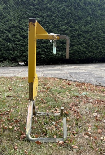 Wheel clamp lock with - ,