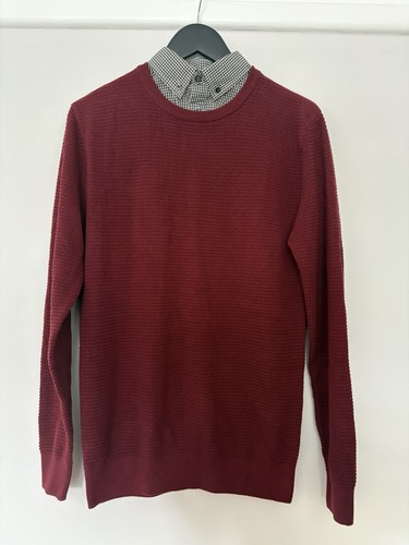 Next men red - mock, shirt