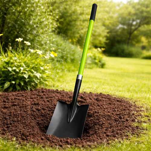 Square spade shovel - square, 840mm