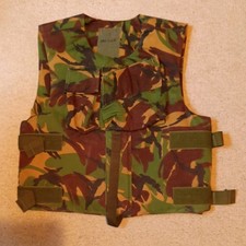 British Military Obsolete Lightweight DPM Combat Body Armour & filler 190/120
