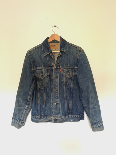 Levi type denim trucker - denim,