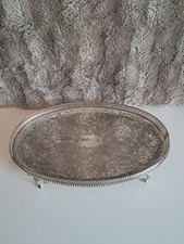 Vintage Silver Plated Footed