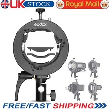 Godox S2 Flash Bracket S-type Bowens Holder For Godox V1 AD200Pro AD400Pro