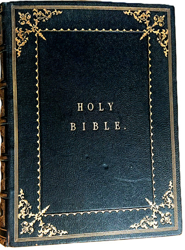 Holy bible illustrated 1890 - bible,