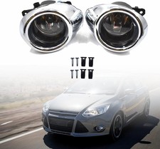 2Pcs Clear Lens Driving Fog
