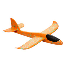 Orange Foam Glider Plane 15"