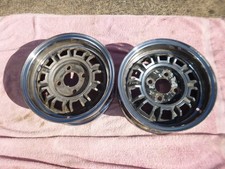 Two genuine Reliant Scimitar 5.5Jx14 Dunlop composite wheels & tyres