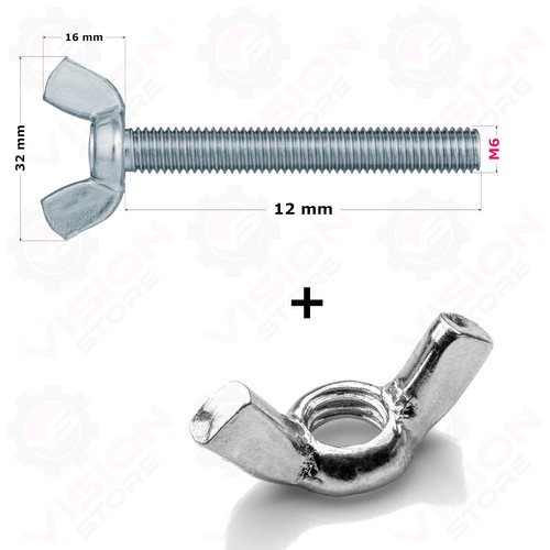 Butterfly wing bolts - bolts,