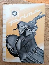 NSU First Lambretta Scooter Maintenance Use Booklet