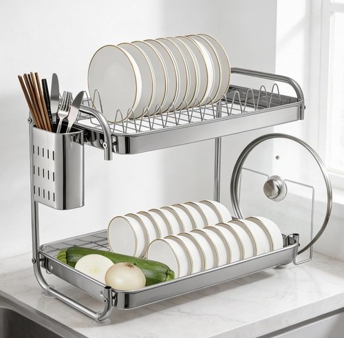 Tier dish drainer rack - 2,