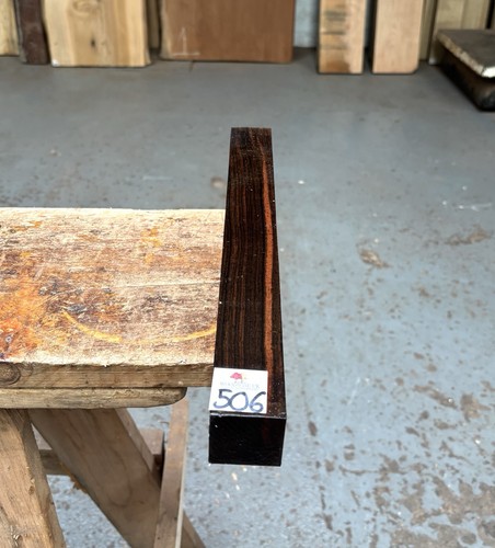 Macassar ebony turning blank - macassar,
