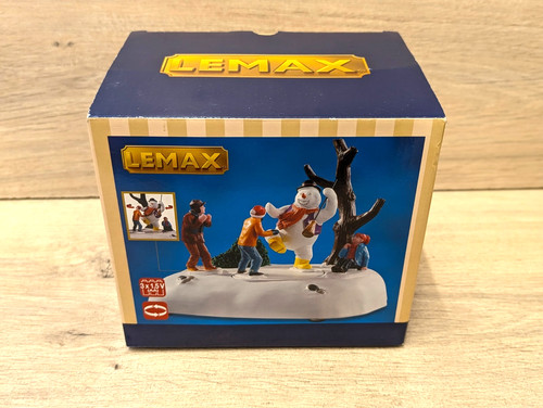 Lemax frosty frolic animated - lemax,