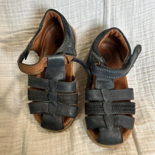 Bobux boys blue leather - boys,