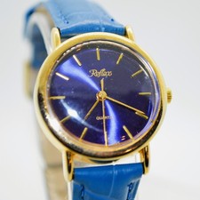 Reflex Blue Round Quartz Watch