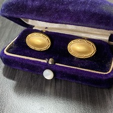 Antique 18k Gold Cufflinks -