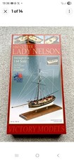 Victory Models HMS Cutter Lady Nelson 1/64 Scale Wooden Model Ship Kit  A1300/01
