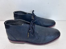 Superdry Blue Suede Boots Mens